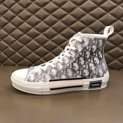 MO - DIR B23 Black and White HIGH-TOP SNEAKER