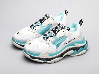 MO - Bla Triple S Tiffany Green Sneaker