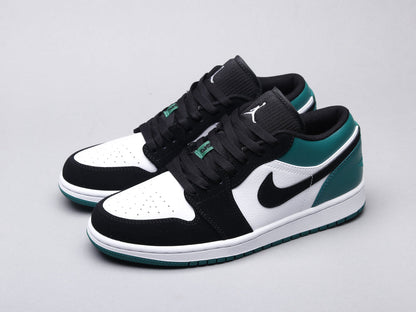 MO - AJ1 black and green toes