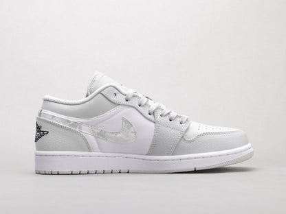 MO - AJ1 grey and white camouflage