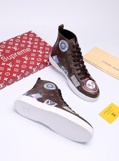 MO - LUV Stellar Trainer Boot Brown Sneaker