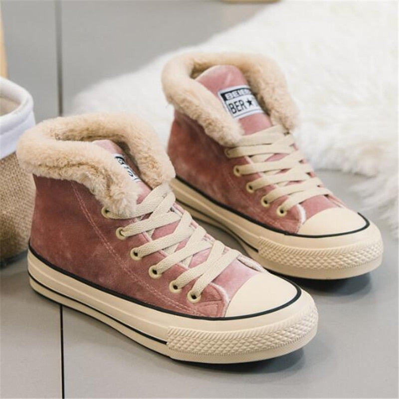 MO - New Women Winter Fur Ankle