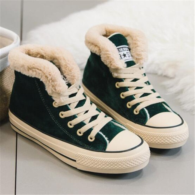MO - New Women Winter Fur Ankle